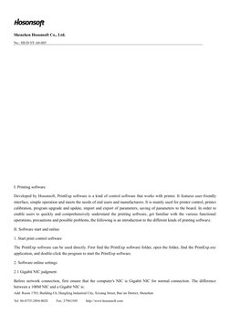 Hosonsoft Printexp Software Guide | PDF | Network Interface Controller ...