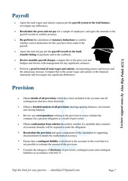 Substantive Audit Procedures Guide | PDF | Accounts Payable | Expense