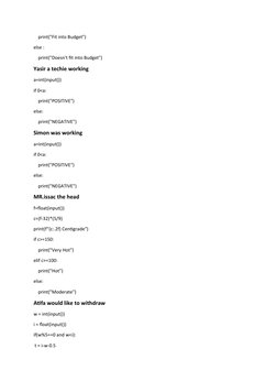 Python Elab Solutions for SRM 2024 | PDF | Area | Arithmetic