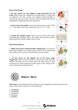 Tle Ict Css g9 q4 Tec Week1 4 | PDF | Electric Power | Electrical Equipment