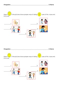 Pangalan:______________________________________________________ 2-Narra 
 
 
 
Draw a            if the pictures shows proper