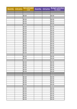 Quantity
Unit price
Quantity
Unit price
$0.00
$0.00
$0.00
$0.00
$0.00
$0.00
$0.00
$0.00
$0.00
$0.00
$0.00
$0.00
$0.00
$0.00
$