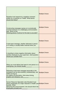 Multiple Choice
Multiple Choice
Multiple Choice
Multiple Choice
Multiple Choice
Multiple Choice
Multiple Choice
Kenesha must