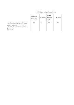 Screen Q Questionnaire.pdf SCREENS Questionnaire for Children's Media Use | PDF | E Reader ...