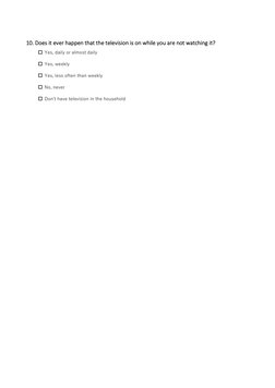 Screen Q Questionnaire.pdf SCREENS Questionnaire for Children's Media Use | PDF | E Reader ...
