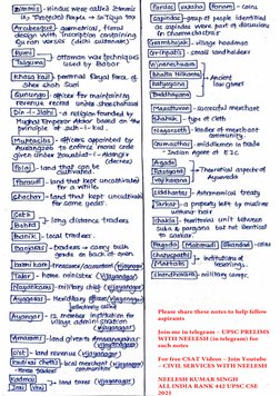 UPSC Medieval History Short Notes | PDF