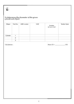 Class 11 Physics Practical Record Guide | PDF | Pendulum | Heat