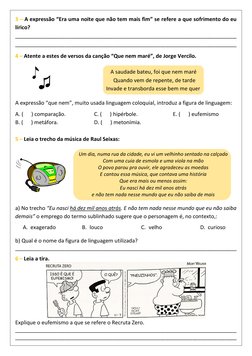 3 – A expressão “Era uma noite que não tem mais fim” se refere a que sofrimento do eu 
lírico? 
_____________________________