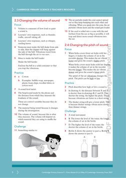 CAMBRIDGE PRIMARY SCIENCE 5 TEACHER’S RESOURCE 
5
Cambridge Primary Science 5 – Fiona Baxter & Liz Dilley © Cambridge Univers