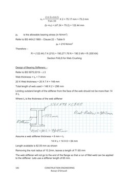 Web Stiffener Design Example | PDF | Buckling | Structural Engineering