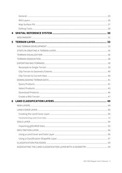 HEC-RAS Mapper User's Manual – 3
General ....................................................................................