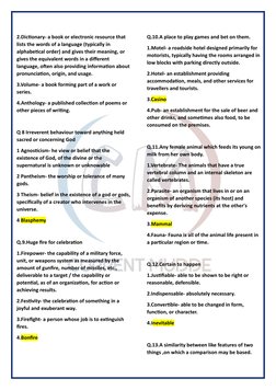 2.Dictionary- a book or electronic resource that 
lists the words of a language (typically in 
alphabetical order) and gi