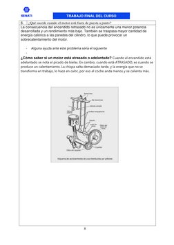 TRABAJO FINAL DEL CURSO 
 
8 
 
6. 
¿Qué sucede cuando el motor está fuera de puesta a punto? 
La consecuencia del encendido