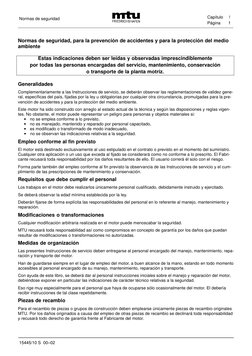 Capítulo
!
Normas de seguridad
Página
1
15445/10 S  00–02
Normas de seguridad, para la prevención de accidentes y para la pro