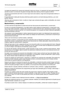 Capítulo
!
Normas de seguridad
Página
3
15445/10 S  00–02
Los gases de escape de los motores de combustión interna son tóxico