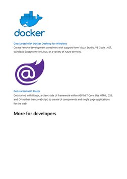 (https://dotnet.microsoft.com/apps/aspnet/web-apps/blazor) (https://dotnet.microsoft.com/apps/aspnet/web-apps/blazor)Get sta