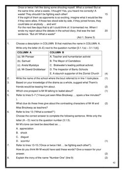Once or twice I felt like doing some shouting myself. What a contest! But at 
the same time, what a waste, I thought! Yes, yo