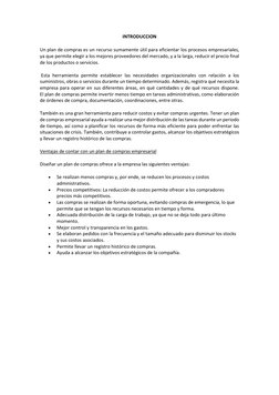 Informe sobre Proceso de Aprovisionamiento | PDF | Calidad (comercial ...