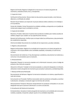 Informe sobre Proceso de Aprovisionamiento | PDF | Calidad (comercial ...