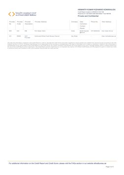 AECB Credit Report Overview | PDF | United Arab Emirates | Dubai