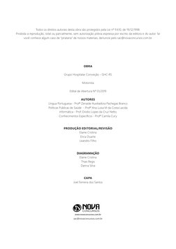 Todos os direitos autorais desta obra são protegidos pela Lei nº 9.610, de 19/12/1998.
Proibida a reprodução, total ou parcia