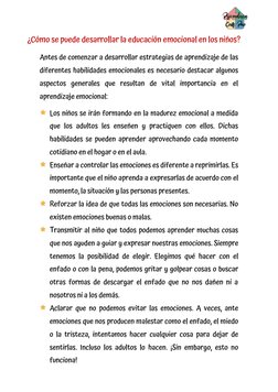 Cuaderno de emociones para niños 3-6 años | PDF | Las emociones ...