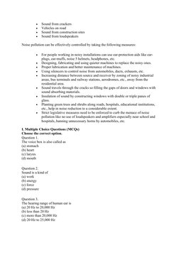 
Sound from crackers

Vehicles on road

Sound from construction sites

Sound from loudspeakers
Noise pollution can be eff