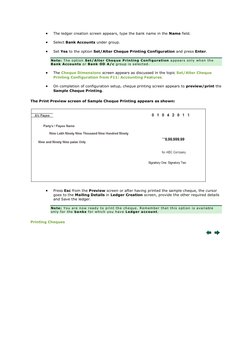  
The ledger creation screen appears, type the bank name in the Name field. 
 
Select Bank Accounts under group. 
 
Set Ye