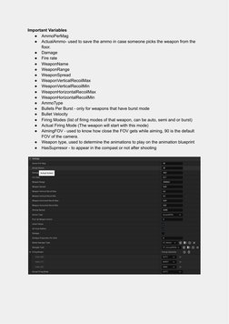 FPS Multiplayer Template 5 Overview | PDF