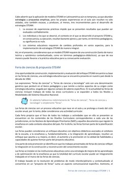 Propuesta STEAM para Feria de Ciencias 2024 | PDF | Evaluación ...