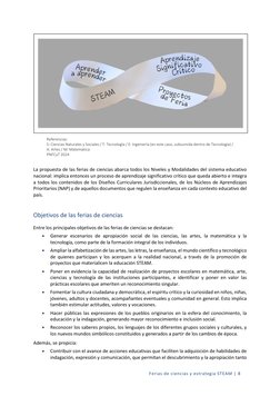 Propuesta STEAM para Feria de Ciencias 2024 | PDF | Evaluación ...