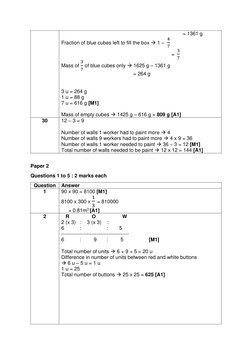 PSLE 2023 Math Answer Key | PDF