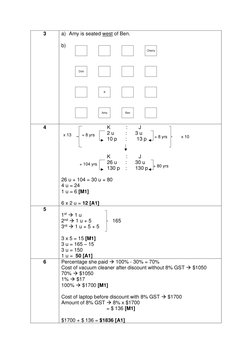 PSLE 2023 Math Answer Key | PDF