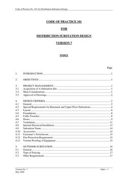 CLP Code of Practice 101 for Substations | PDF | Electrical Substation ...
