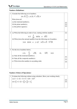 Sec 1 WA1 Math Mock Exam Paper | PDF | Numbers | Significant Figures