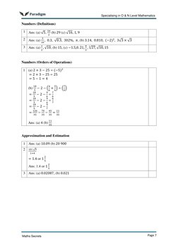 Sec 1 WA1 Math Mock Exam Paper | PDF | Numbers | Significant Figures