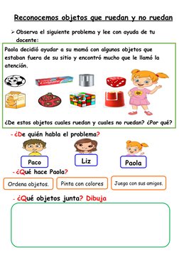 Objetos que Ruedan y No Ruedan | PDF | Artes del Lenguaje y ...