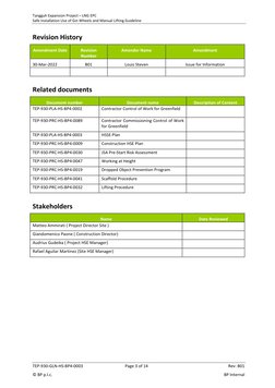 Tangguh Expansion Project – LNG EPC 
Safe Installation Use of Gin Wheels and Manual Lifting Guideline  
TEP-930-GLN-HS-BP4-00