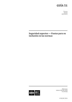 Iso - Iec - Guide - 51 - 2014e - Safety-Aspects | PDF | Organización ...