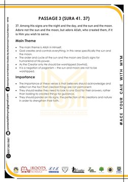 Mym Notes.pdf MYM Islamiat Notes on Key Quranic Passages | PDF | Prophets And ...