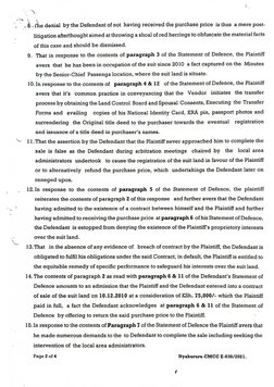 Statement of Defence and Reply To Defence | PDF