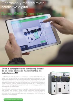 Schneider-electric.com/sm6
Despondrías de toda esta información a través de dispositivos locales (in situ con 
una pantalla H