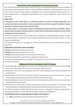 Presented By : Arvind Kumar Srivastava , Mobile No. :9817039581   
Manager - Quality Assurance , Beta Drugs Limited , Baddi ,