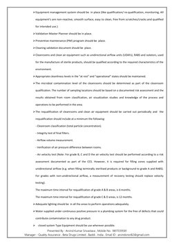 Presented By : Arvind Kumar Srivastava , Mobile No. :9817039581   
Manager - Quality Assurance , Beta Drugs Limited , Baddi ,