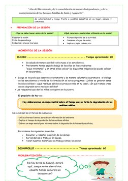 Tiempo de Degradación de Residuos | PDF | Residuos | Entorno natural