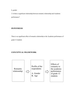 Effects of Romantic Relationships on Grade 12 Academics | PDF ...