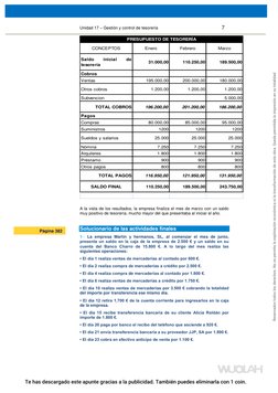 Unidad 17 – Gestión y control de tesorería                                                       7 
 
CONCEPTOS
Enero
Febrero