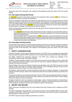 Pwht Procedure.pdf PWHT Method Statement Overview | PDF | Insulator (Electricity ...