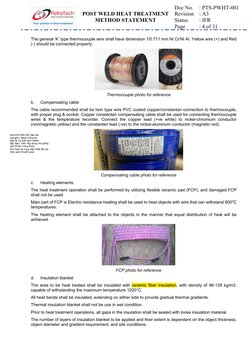 Pwht Procedure.pdf PWHT Method Statement Overview | PDF | Insulator (Electricity ...