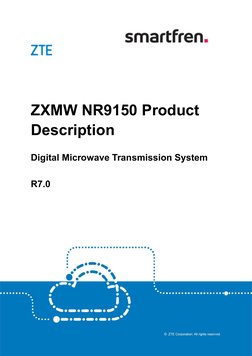 ZTE NR9150 Product Description | PDF | Modulation | Networking